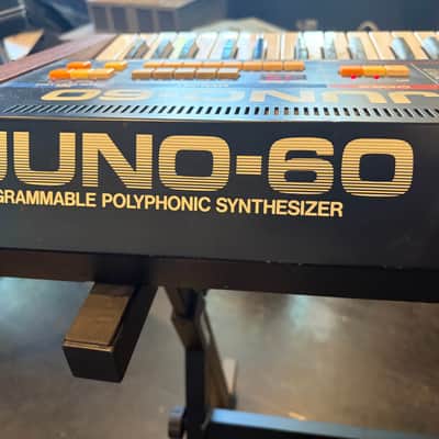 Roland JUNO-60 61-Key Polyphonic Synthesizer 1982 - 1984 - Black image 9