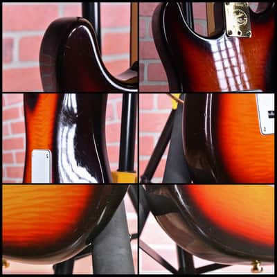 Fender 50th Anniversary Limited Edition American Standard Strat Flame Maple Top & Back Antique Burst #2377 1996 w/OHSC image 13
