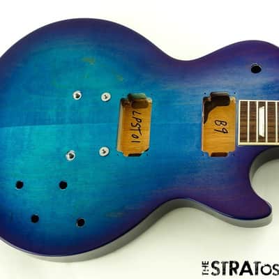 USED Gibson USA Les Paul Studio Model BODY & NECK USA Blueberry Burst image 2