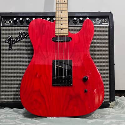 Fernandes TE-85T 1990s - Transparent Cherry Red Upgraded! image 6