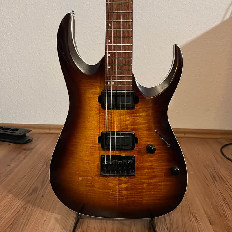 Ibanez RGA42FM - Matte Sunburst Haven Pickups image 1