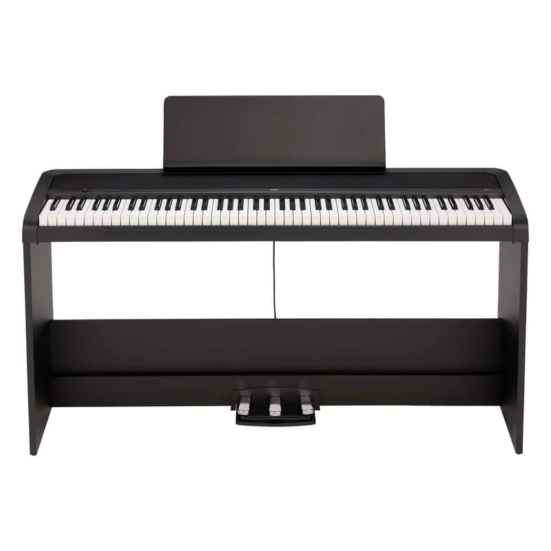 Korg B2SP 88-Key Digital Piano with Stand and 3 Pedal System image 1