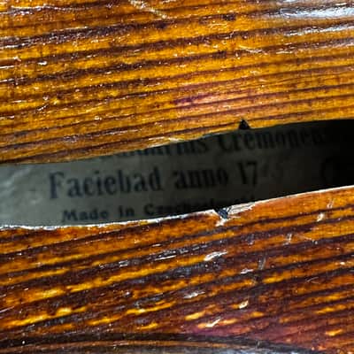 Vintage Antonius Stradiuarius Violin - Cremonensis Faciebat Anno 17 image 6