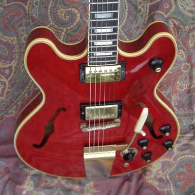 Gibson ES-355TD 1967 - Cherry Red Stereo Varitone Long Lira Vibrola Original Master Volume image 4