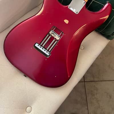 Fender Vintera Road Worn '60s Stratocaster 2026 - Present - Candy Apple Red (CME Exclusive) image 5