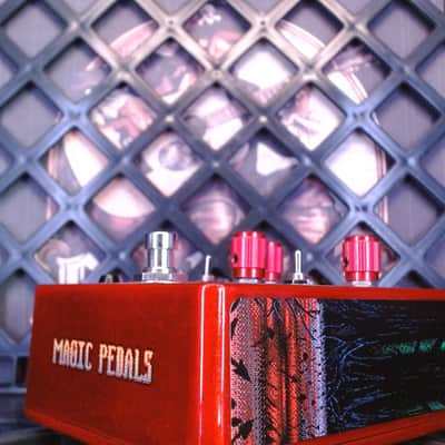 MAGIC PEDALS -3 knob Fuzz Throne- 2026 -#15 Diablo Red Special edition image 7