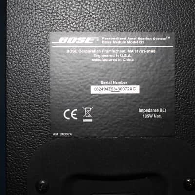 Single Bose B1 Bass Module Subwoofer image 6