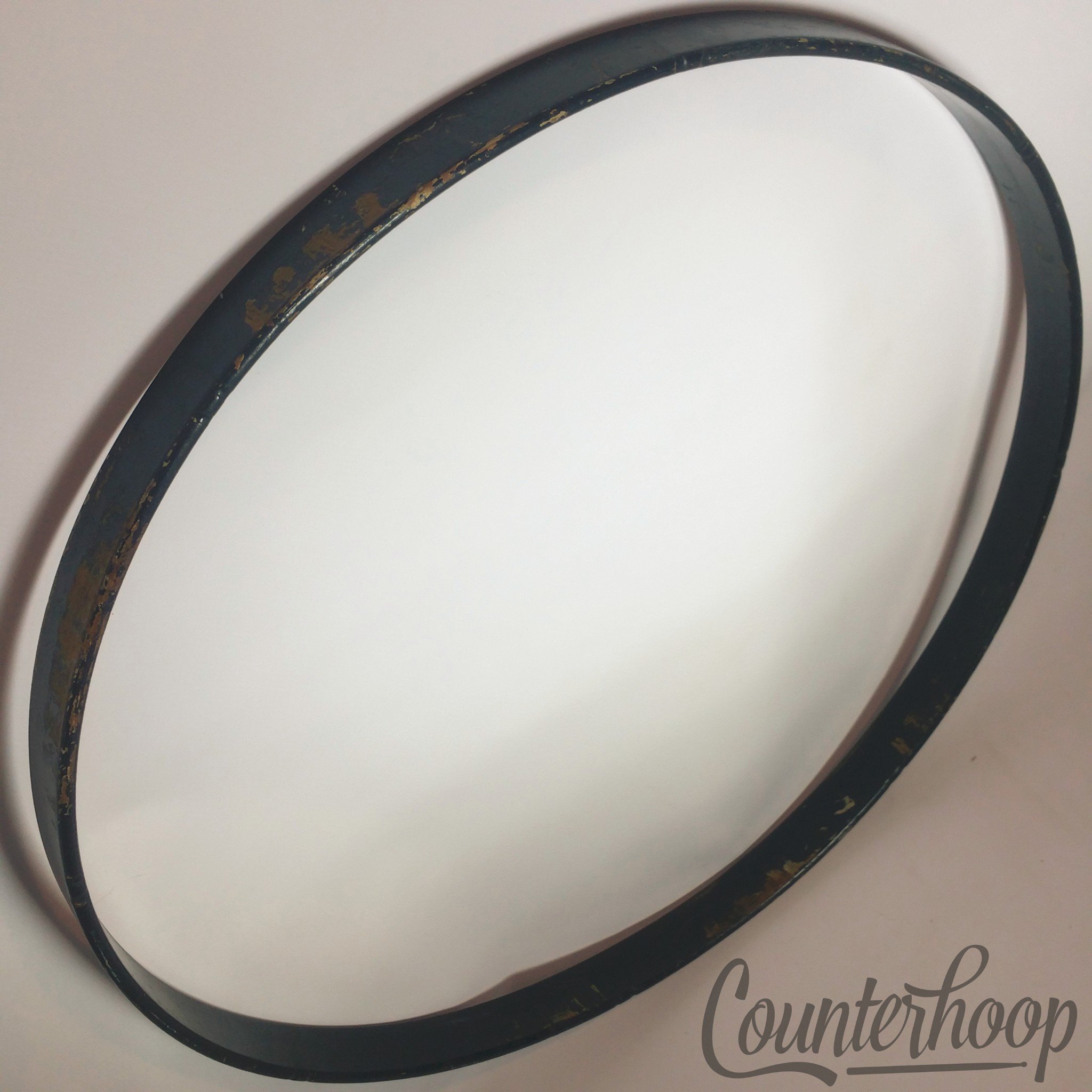 Ludwig 26" Bass Drum Hoop/Rim Vintage 10s 1-Ply Solid Maple No Inlay Channel* — main photograph