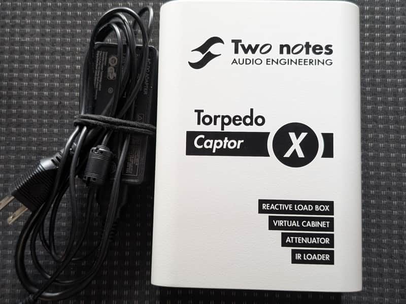 Two Notes Torpedo Captor X 16ohm Stereo Reactive Load Box / Attenuator 2020 - White image 1