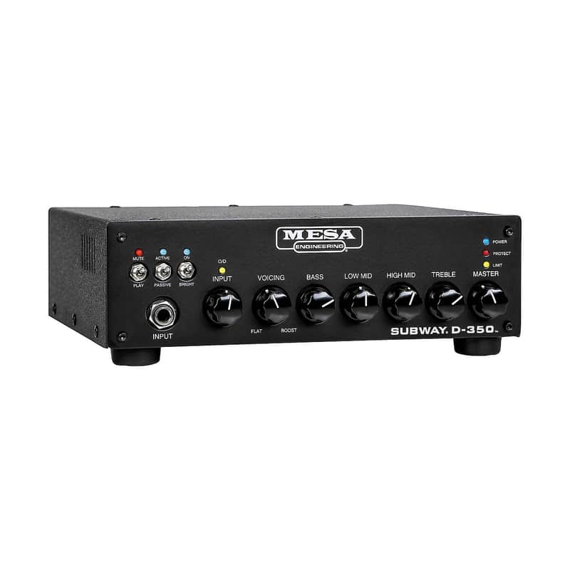 Mesa Boogie Subway D-350 Ultra-Compact 350-Watt Bass Amp Head image 2