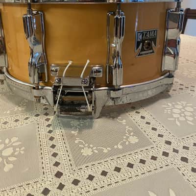 Tama AW456 Superstar Mastercraft Artwood Birch 6.5x14" Snare Drum with Roller-Action Strainer 1981 - 1986 - Super Maple image 7