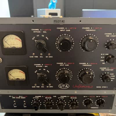 A VERY SPECIAL Undertone Audio Unfairchild Model 670M II ERIC VALENTINE OWNED w/ UNFa-1 Accessory // 2-Channel Tube Compressor image 4