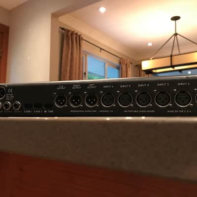 PSC Professional Sound Corporation M6 Retro Field Mixer Blue/Black image 5