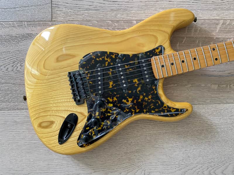 1980s Bill Lawrence BC2E Stratocaster Natural High End Model Japan Vintage Morris MIJ Higher Quality Than Greco Tokai image 1