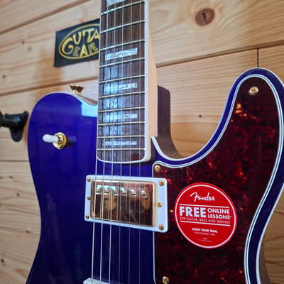 Squier by Fender Paranormal Troublemaker Telecaster Deluxe - Purple Metallic image 5
