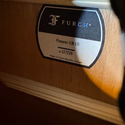 Furch LEFTY Pioneer EM EAS VTC Preamp Engelmann Spruce /African Mahogany Exclusive  2026 image 5