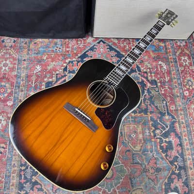 Gibson J-160E Vintage Sunburst Weather Checked and Worn USA - 1993 image 8