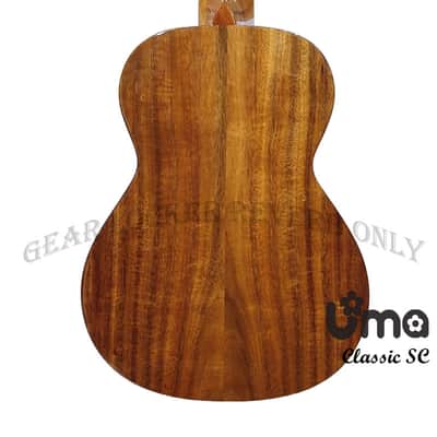 Uma Taiwan Classic SC All Solid Acacia Koa concert ukulele with gloss image 3