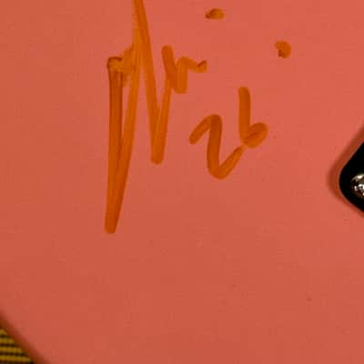 Schecter Nick Johnston Traditional LH SSS (Lefty/Zurdo) SIGNED BY NICK SUPER EXCLUSIVE - Atomic Coral Pink Shell With Custom Foam Case”The Home of Tone” image 8