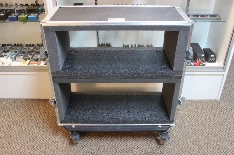 used Roadhawg Custom Cases Dual Amp Head Road Case, Excellent Condition image 1