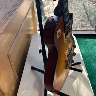Tokai  Love Rock Model 2002 Honey Gold Quilted Finish image 16