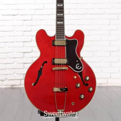Epiphone Masterbilt Gem Archer Sheraton Electric Guitar - Cherry Red (EMGASCHGHd1) image 1