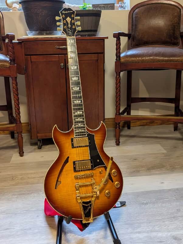 Epiphone Johnny A Signature Custom Outfit | Reverb