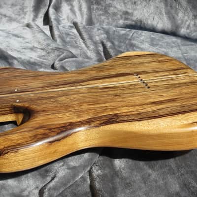 Babik Custom Telecaster Style body, Black Limba, handmade, Art Top image 9