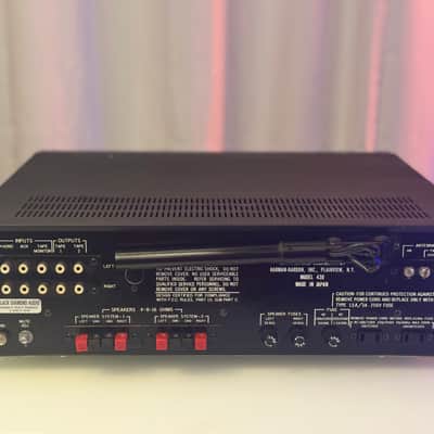 🎶 Harman Kardon HK 430 / HK430 “Twin Powered” Vintage Receiver — Serviced, LED Dial image 8