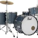 Pearl Roadshow 5-Piece Complete Rock Drum Kit with Hardware and Cymbals - Aqua Blue Glitter (RS525WFC/C703)