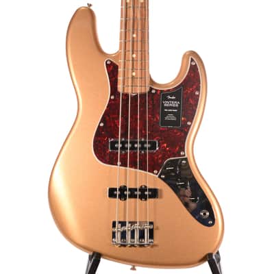 VINTERA '60S JAZZ BASS® - Pau Ferro Fingerboard, Firemist Gold image 11