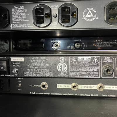 Aphex 661 Expressor with Tubessence Tube Compressor Limiter High Frequency Expander Studio Rackmount image 3