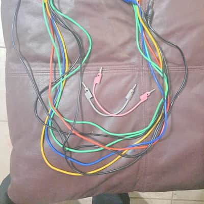 Ciat-Lonbarde Golden Section / Peterlin Chaos Synthesizer with CV sampling/Theremins + 12 Banana Cables (10 long, 2 short) image 2