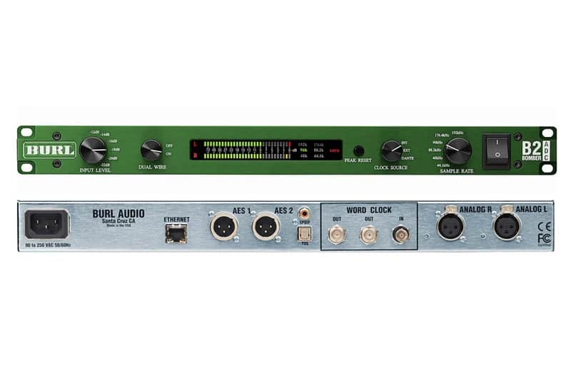 Burl B2 Bomber ADC 2-Channel A/D Converter 2010s - Green image 1
