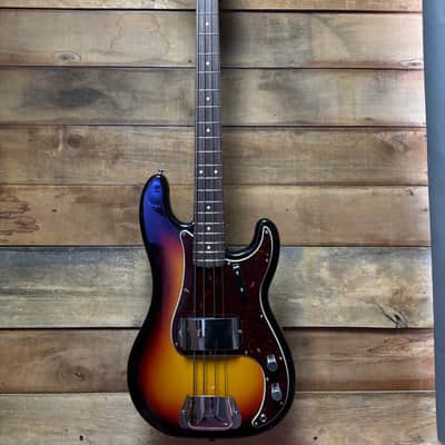 Fender James Jamerson 1962 P-Bass 3-Tone Sunburst w/case image 4