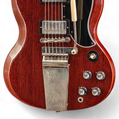 Gibson Custom Murphy Lab 1964 SG Standard Reissue w/ Maestro Ultra Light Aged Cherry Red image 3