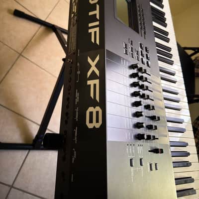 Yamaha Motif XF 8 Production Synthesizer 2010s - Gray image 3