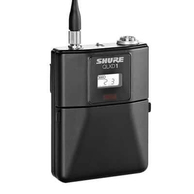 Shure QLXD1 Bodypack Transmitter - for use with QLX-D Digital Wireless Systems, Receiver Sold Separately | H50 Band (QLXD1=-H50) image 2