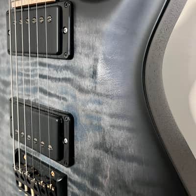 PRS Dustie Waring Signature CE 24 Hardtail 2023 - Present - Faded Blue Wraparound Smokeburst image 8