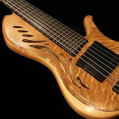 Kenneth Lawrence Instruments Custom Chambered Brase II 6st/33 (Premium Quilted Myrtle Top) image 7
