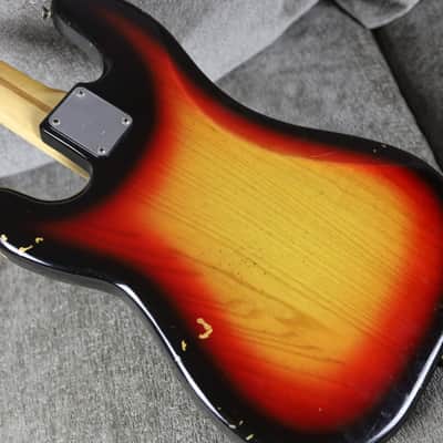 Fender Precision Bass with Maple Fretboard 1978 - Sunburst image 23