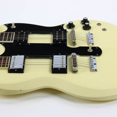 Gibson Custom Don Felder AGED EDS-1275 Double Neck HOTEL CALIFORNIA Guitar in White | MINTY w/ TAGS! image 20