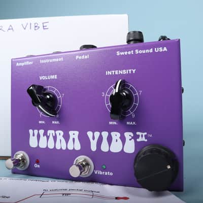 Sweet Sound Ultra Vibe II Purple w/ Original Box Uni-Vibe image 2