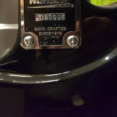 Washburn Mercury II Series 90s Black image 4