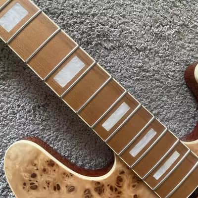 Custom DIY Project 4 String Jazz Bass Style Alder Body, Roasted Maple Neck image 13