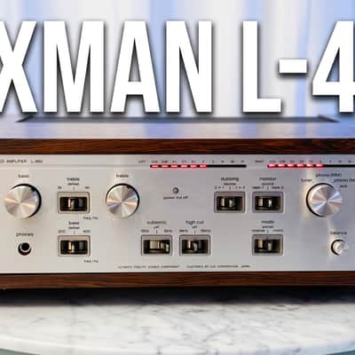 🎶✨ Luxman L-480 Duo-Beta Integrated Amplifier — U.S. 120V, Original Factory Box & Foam, MM/MC Phono, Cleaned, Detailed & Tested image 1