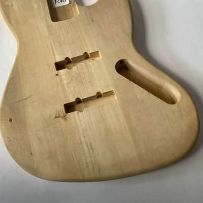 4 String Jazz Bass Style Basswood Body image 2