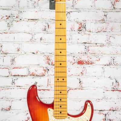 Fender - 2014 American Select Port Oford Cedar Stratocaster Electric Guitar - Sienna Sunburst - w/OHSC - x3893 - USED image 8