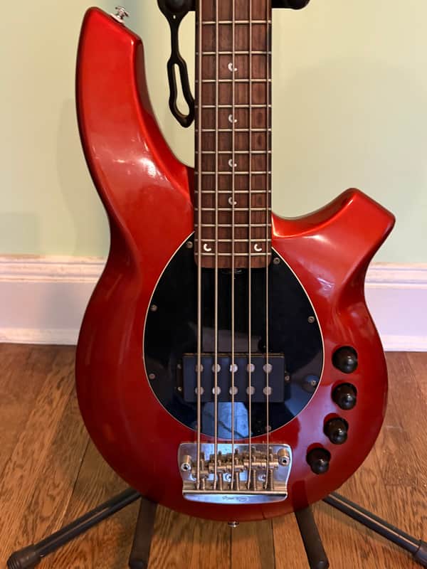 Ernie Ball Music Man Bongo 5 H 2006 - Lava Pearl image 1