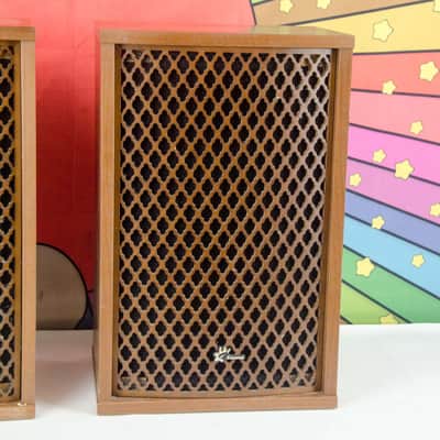 Vintage Sansui SP-35 2-way Bookshelf Audio Speaker Enclosures, Boxes, Pair image 3